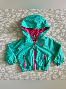 Pink Platinum 3T girls water resistant jacket